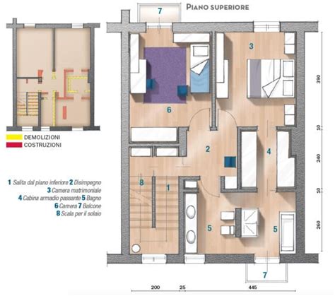 Casa Su Due Livelli Mq Con Divisioni Salvaspazio Cose Di Casa