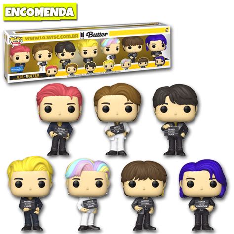 PRÉ-VENDA: Funko Pop! BTS - Butter (PACK) Walmart - Loja TSC