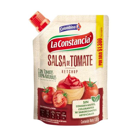 Salsa De Tomate La Constancia X150g Mercalan