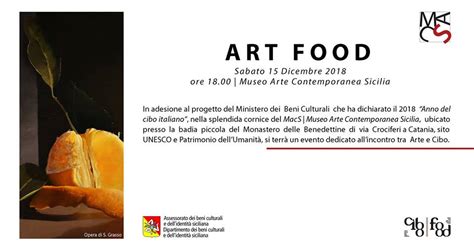 Art Food Al Macs Museo Arte Contemporanea Sicilia Periperi Catania