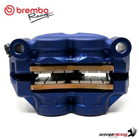 Brembo M Mm Radial Monoblock Left Front Brake Caliper Blue