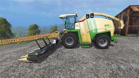 Krone Big X 1100 Tank 300000 Liters Crusher Para Farming Simulator 2015