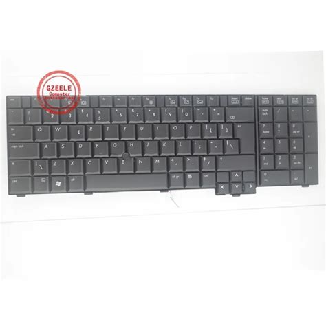 Gzeele Teclado Para Laptop Para Hp Elitebook W P G Teclado