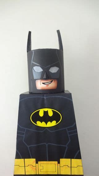 Cardboard Lego Batman Cosplay Lego Costume Lego Batman Batman