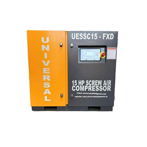 Fixed Drive Model Screw Air Compressor Material Metal At Best Price