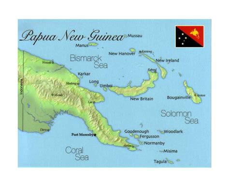 Maps Of Papua New Guinea Collection Of Maps Of Papua New Guinea