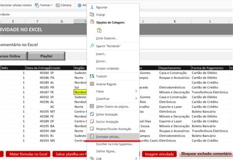 Bloquear Exclus O De Coment Rio No Excel Excelforever