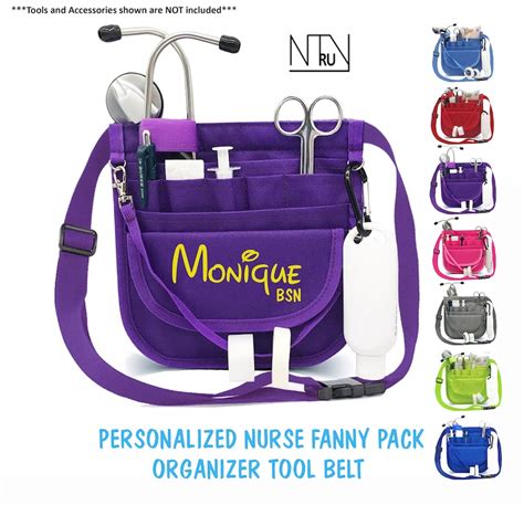 Custom Nurse Fanny Pack Nurse Tool Belt Nurse Organizer Etsy