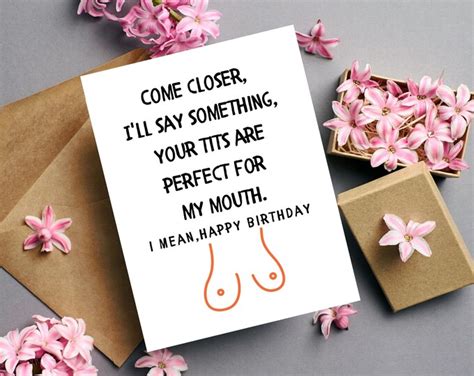 Naughty Card For Her Happy Birthday I Hope It S As Great As Your Ass Dirty Cards For