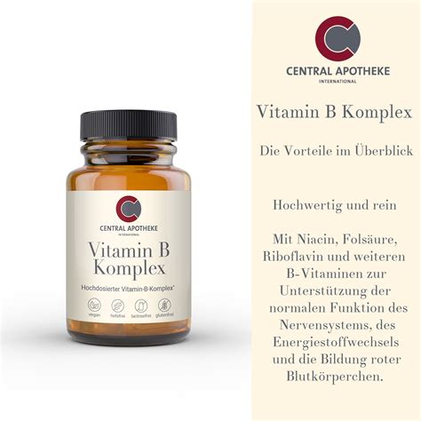 Central Apotheke Leipzig Central Vitamin B Komplex Kapseln 60St