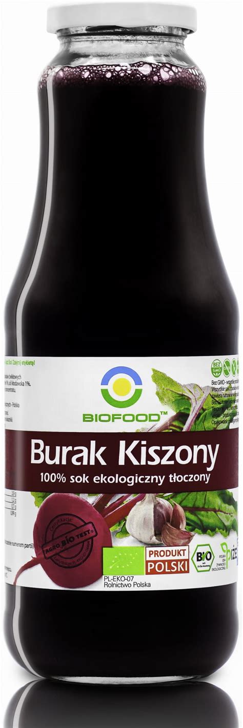 Bio Food Sok Z Kiszonych Burak W L Ekologiczny Allegro Pl