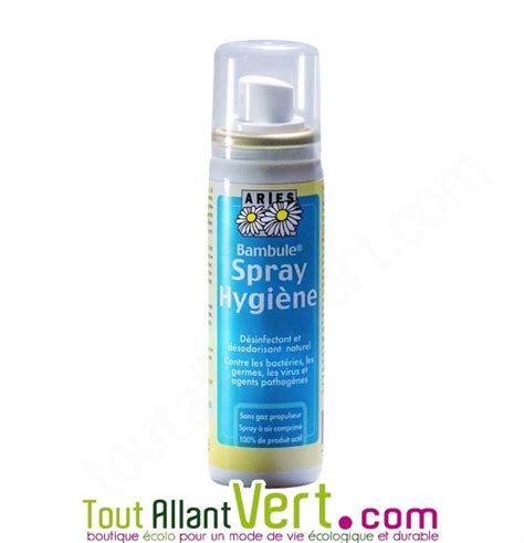 Spray Hygiène Bambule Désinfectant Et Désodorisant Naturel 50ml Achat