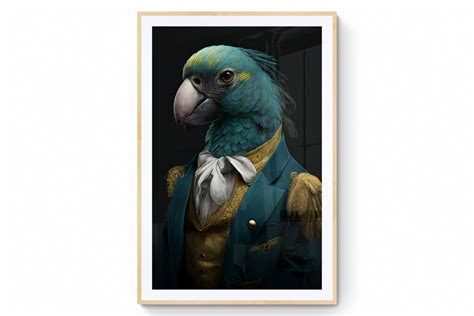 Parrot Wall Art, Parrot Wall Décor, Parrot Poster, Parrot Gift, Parrot ...