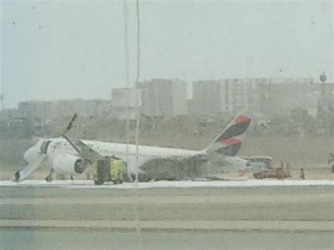 Video del accidente en el Jorge Chávez incendio de avión de Latam