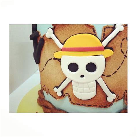 One Piece Manga Cake Deco Gateau Anniversaire Gateau