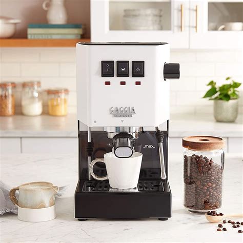 Gaggia New Classic Evo Espresso Coffee Machine White