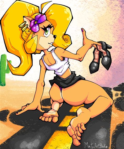 Rule 34 Ass Barefoot Blonde Hair Cactus Coco Bandicoot Corregidormaty