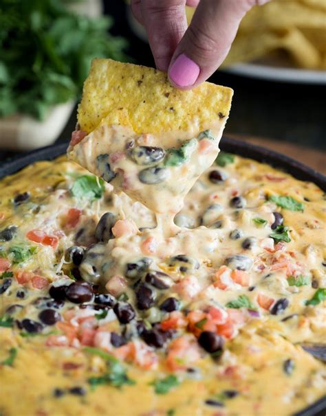 A Warm And Savory Queso Dip With Your Favorite Ale Ground Beef