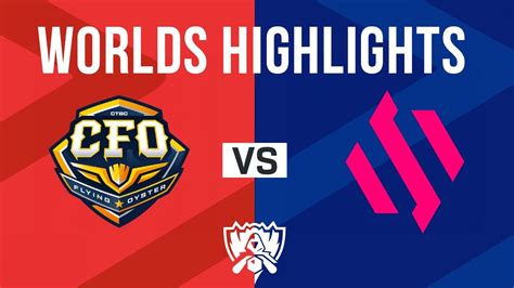 Cfo Vs Bds Highlights All Games Worlds Play In Stage Ctbc