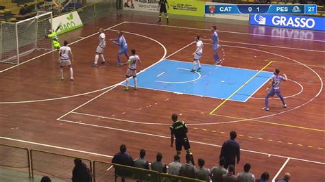 Seriea Futsal Piero Mazzocchetti Triplice Parata Vs Meta Catania