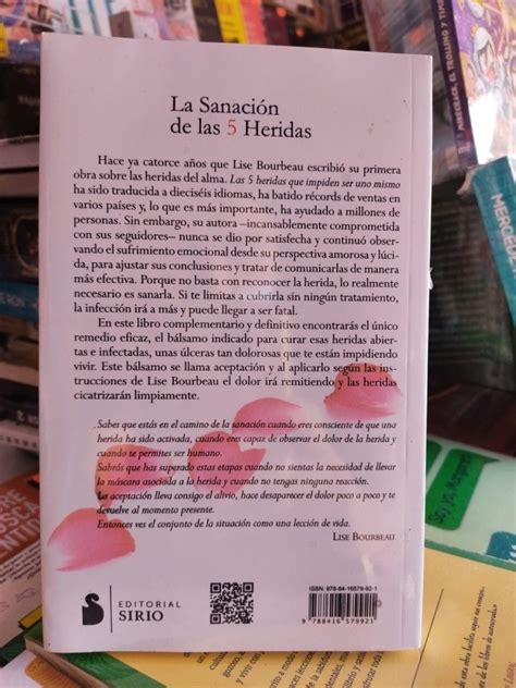 Libro La Sanacion De Las 5 Heridas Lise Bourbeau Mercado Libre