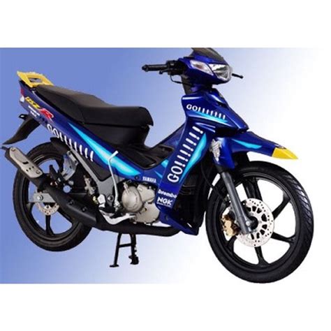 Robot 125Zr Biru Skala Yamaha 125zr Year 2011 Motorbikes On Carousell