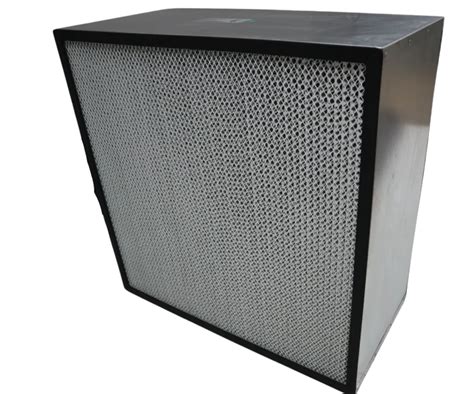 Aluminium H14 Deep Pleated HEPA Filter Flow Capacity Range 2000 Cfm