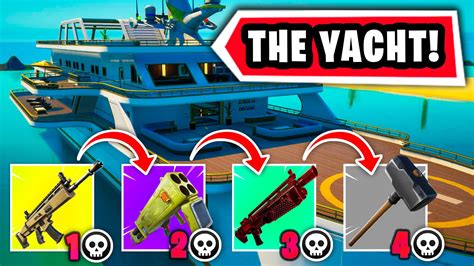 THE YACHT GUN GAME 0245 3467 7935 By Kisatv Fortnite Creative Map