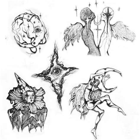 Pin By Izaizaiza On Tattoo Ideas Creepy Tattoos Sketches Cute Tattoos