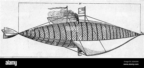 Transport Transportation Aviation Airships High Resolution Stock