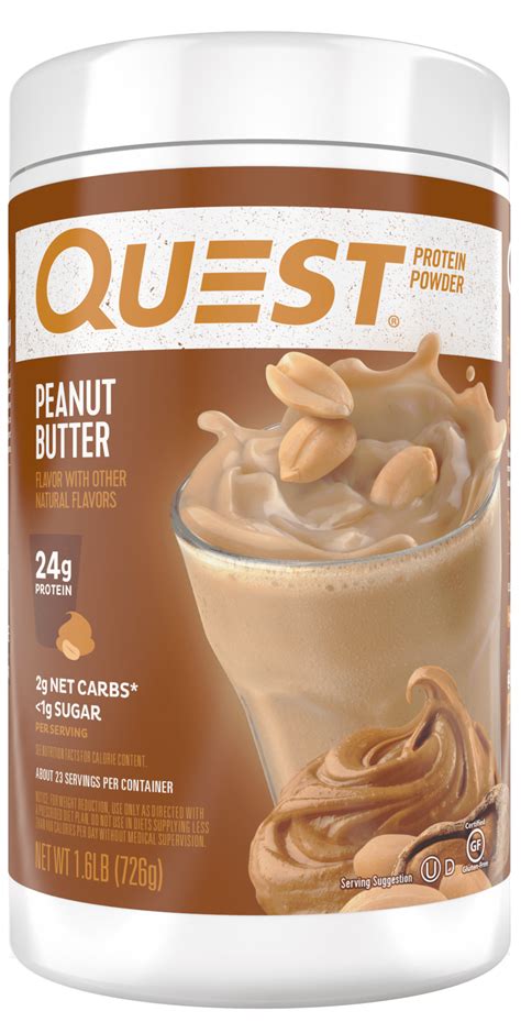 Quest Nutrition Chocolate Quest Nutrition Peanut Butter Protein Powder High Protein Low Carb