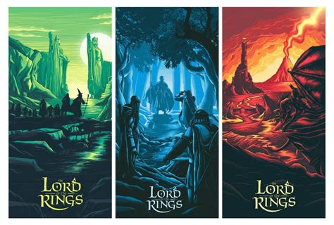 Lord Of The Rings Posters By Barbeanicolas El Se Or De Los Anillos