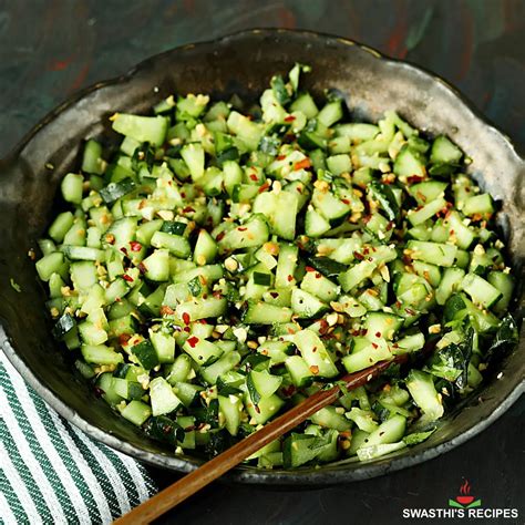 Indian Cucumber Salad Recipe - Swasthi's Recipes