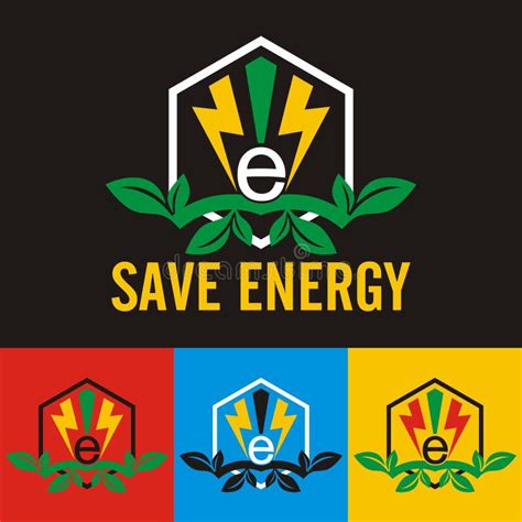 Save Energy Logo Vector Illustration Stock Vector - Illustration of alternative, clean: 234410649