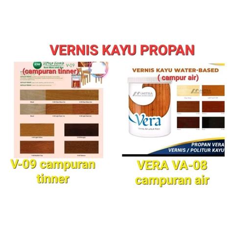 Jual CAT PROPAN ULTRAN VERNIS V 09 TINNER VERA VA 08 WATER BASED