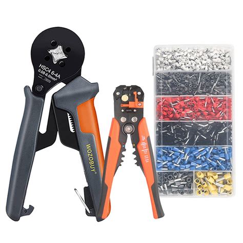 Multifunctional Wire Stripper Crimping Tool Kit HSC4 6 4A MINI TYPE