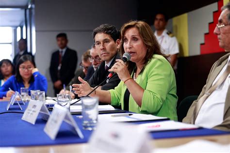 Presidenta Dina Boluarte Se Reunió Con Los Representantes De Siete