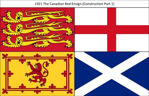 1921 The Canadian Red Ensign 1. Construction – The Unofficial Windows ...