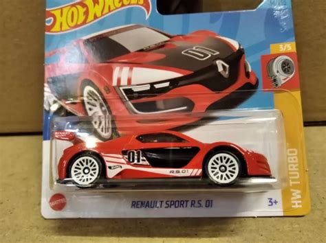 2023 Hot Wheels Renault Sport Rs 01 Short Card Hw Turbo 134 250 Model