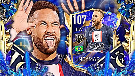 This Lw Is Insane 107 Neymar Jr Review Team Of The Year Fifa Mobile 23 Youtube