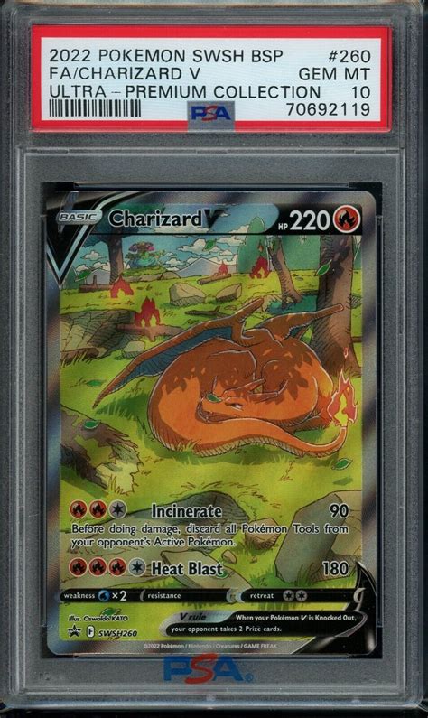 Pokemon Charizard V Swsh Ultra Premium Collection Bsp Fa Alt