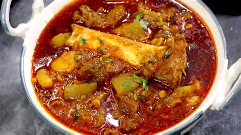 Kaddu Gosht Lauki Curry With Mutton Gravy Kaddu Gosht Ki Recipe