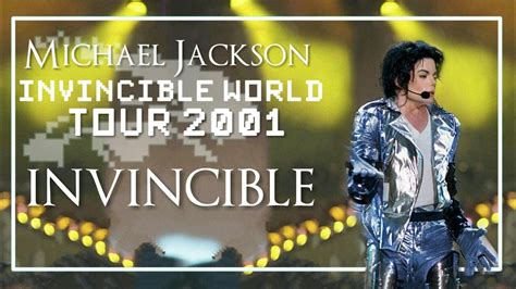 Michael Jackson Invincible World Tour Invincible Fanmade Youtube