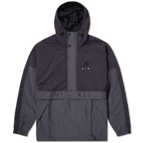 Nike Air Hooded Jacket Black And Anthracite End