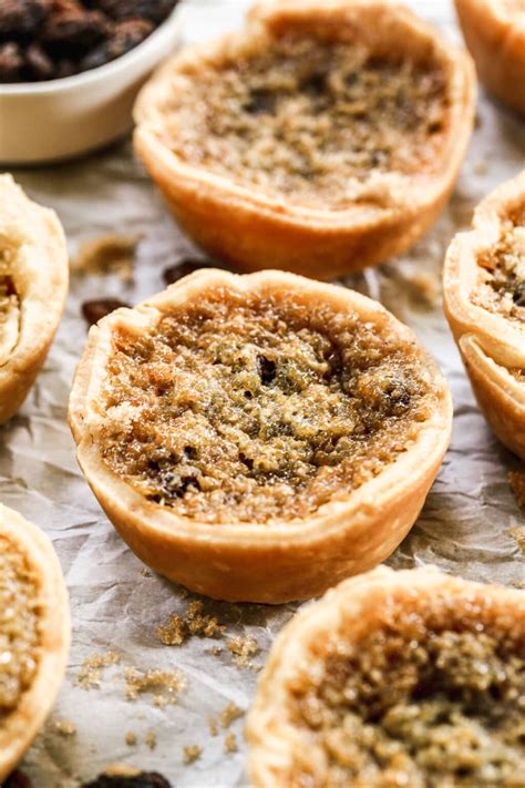 Butter Tarts Classic Canadian Mini Tarts Recipe Wellplated