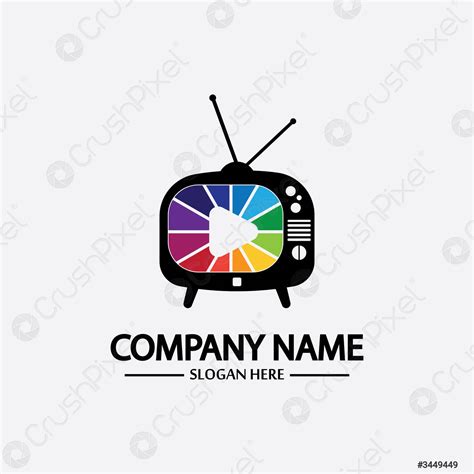 Tv Logo Design Media Technology Symbol Television,television media play ...