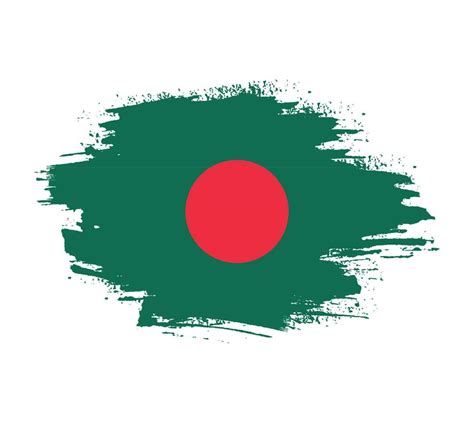 Abstract Bangladesh Grunge Flag Vector Vector Art At Vecteezy