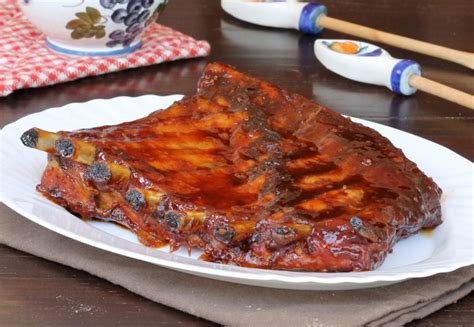 COSTINE DI MAIALE BBQ Ribs Costine Con Salsa Barbecue Ricetta