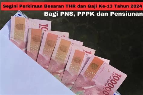 Bukan Sebesar 1 Kali Gaji Pokok Ternyata Perkiraan Besaran THR Dan