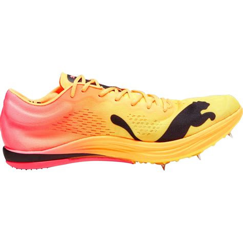 Puma Evospeed Nitro Elite Long Distance Running Spikes Orange